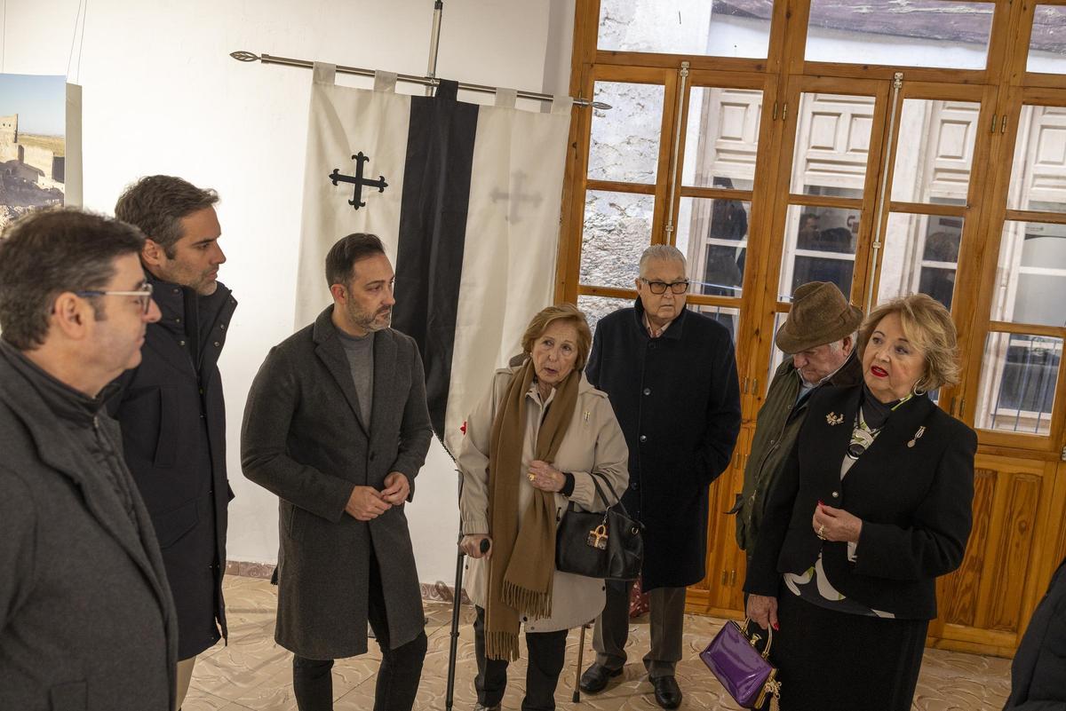 exposición ‘Calatrava. Primera orden religiosa militar hispánica’, organizada por la Orden de los Caballeros Custodios de Calatrava la Vieja, con la colaboración de la concejalía de Cultura