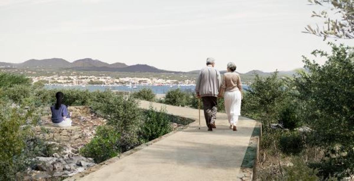 FOTOS | Así será el mirador de Portocolom en el solar donado por el profesor Grimalt
