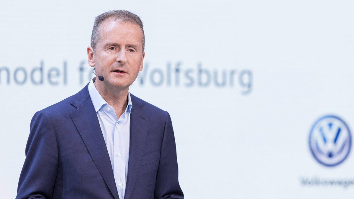 Herbert Diess, CEO del Grupo Volkswagen