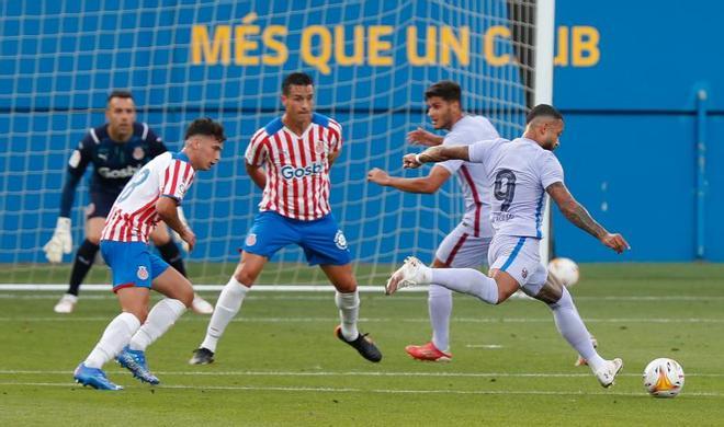 Las mejores imágenes del Barça-Girona: El debut de Depay