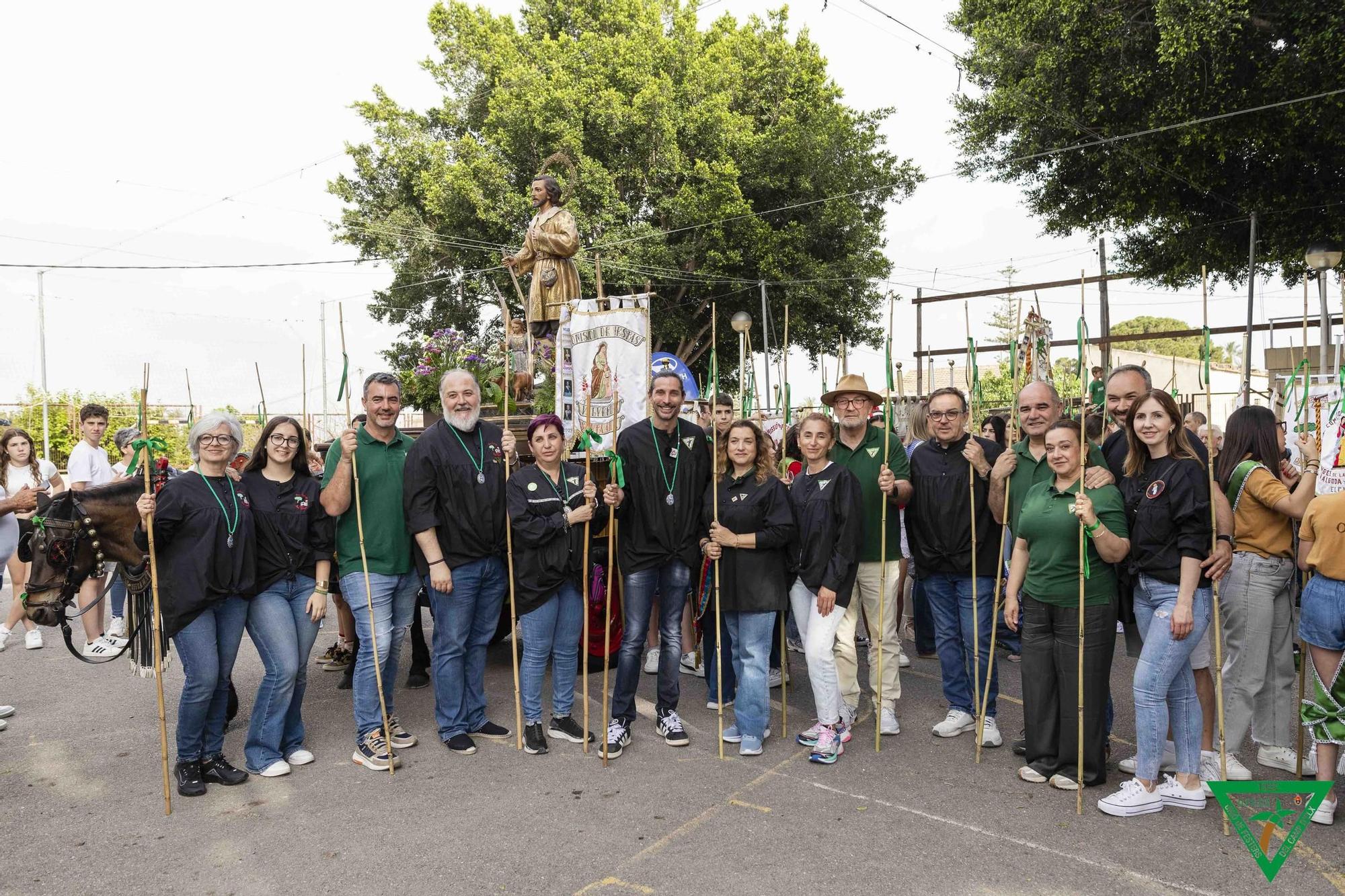 Fervor en el Camp d'Elx con Isidro