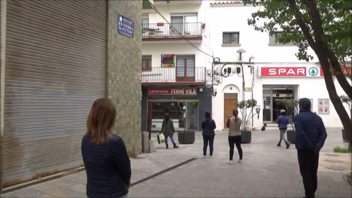 Una fotografia que il·lustra el recull de material de la Covid-19 de l&#039;Escala.