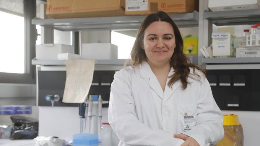 Luna López, biotecnóloga del Imibic