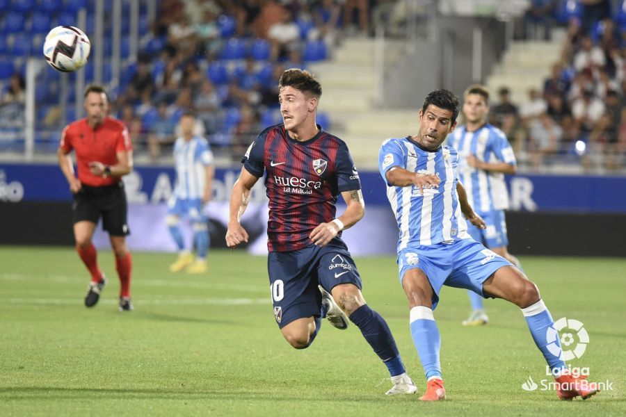 SD Huesca - Málaga CF, en imágenes