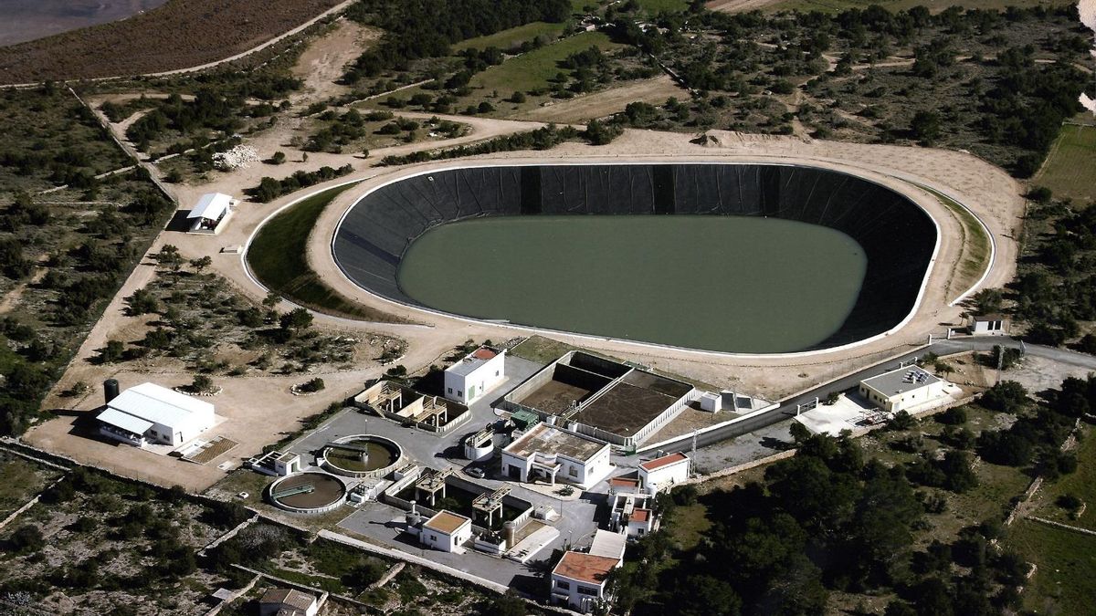 Imagen de archivo de la depuradora de Formentera.