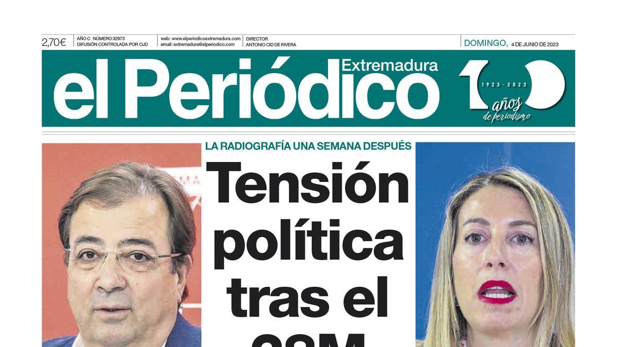 Consulta la portada correspondiente al día 4 de junio de 2023