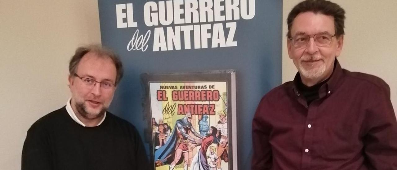 Eduardo de Salazar, guionista, y Miguel Quesada, dibujante