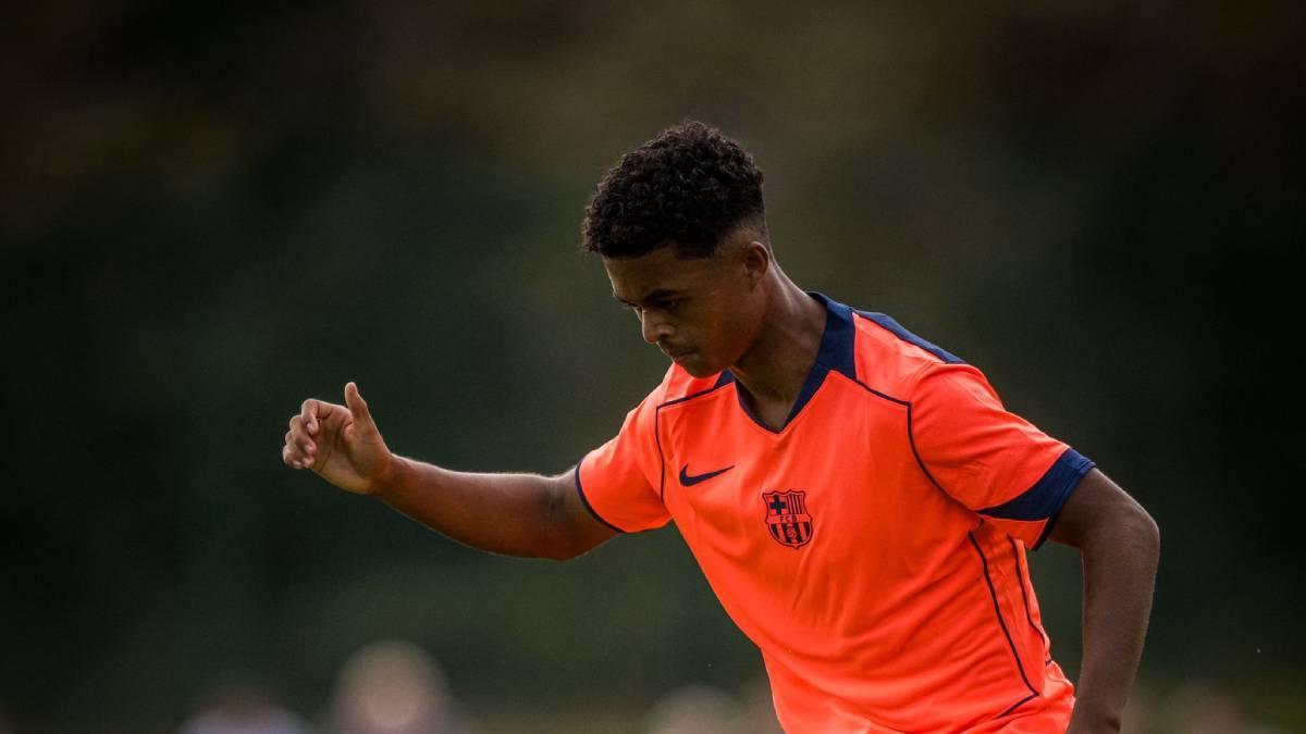 Shane Kluivert, en una imagen del partido en Zaragoza