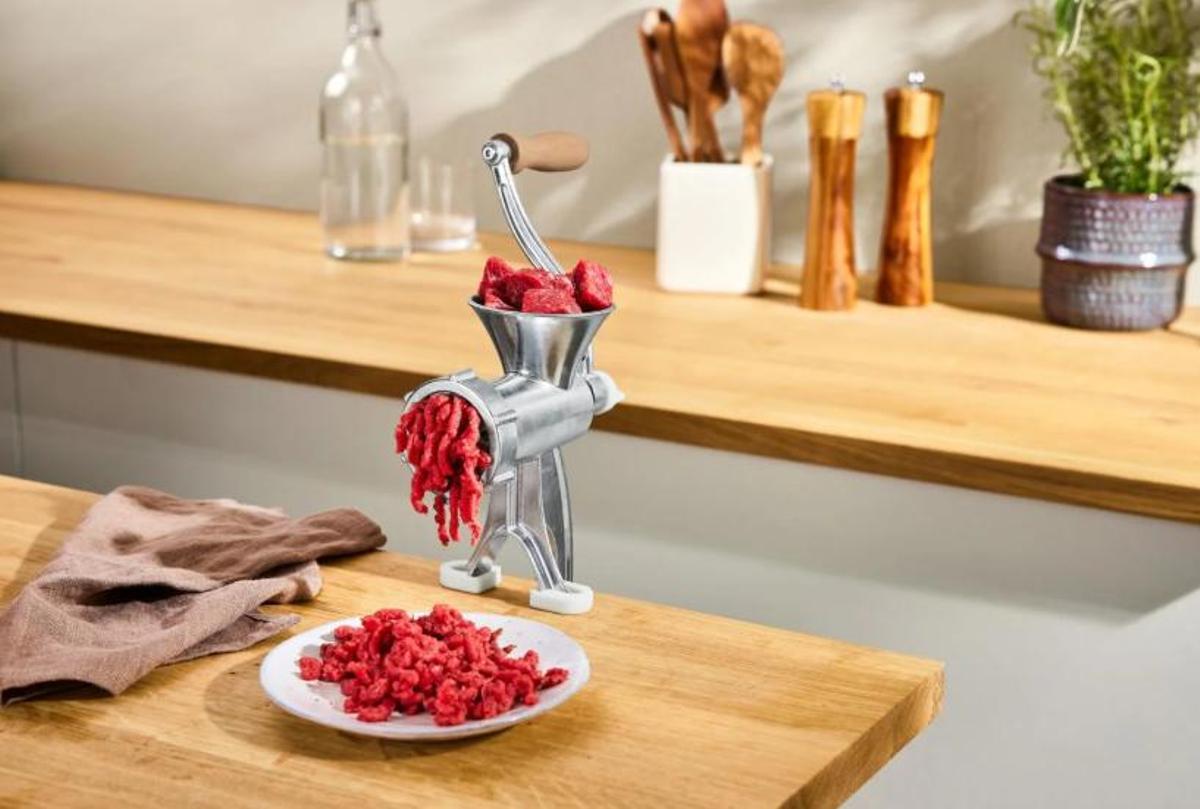 Máquina para picar carne.