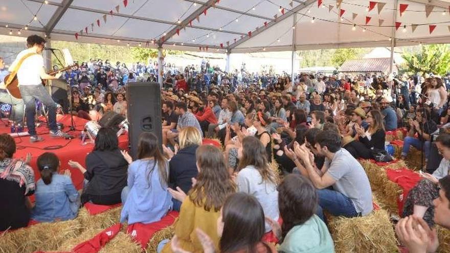 Concierto de Iván Ferreiro en el Torreiro de Cans, hace algunas ediciones.