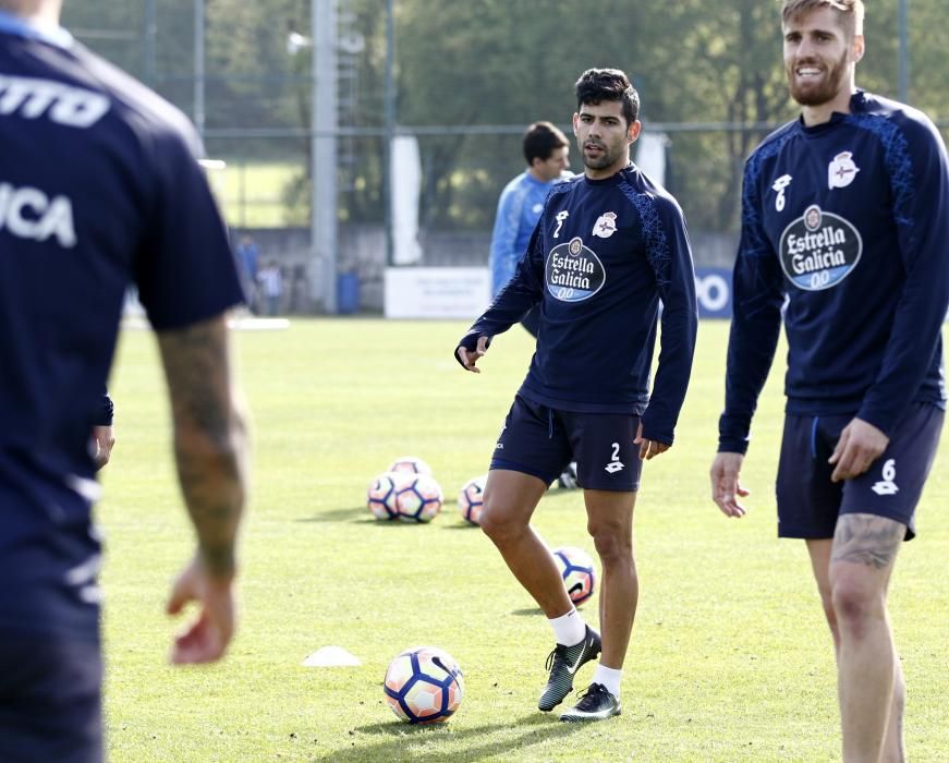 El Dépor prepara el duelo ante el Málaga