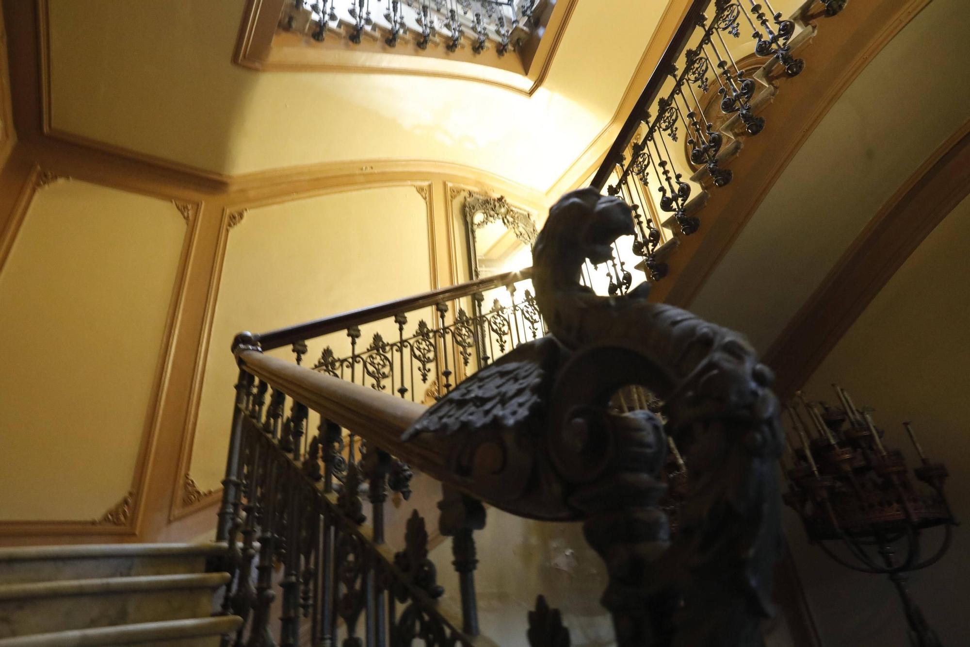 En imágenes: el interior del palace de Josefina Balera, futuro hotel 5* gran lujo en Avilés