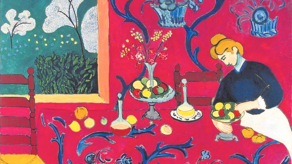 ‘Armonía en rojo’ o ‘La habitación roja’, (1908) de Henri Matisse