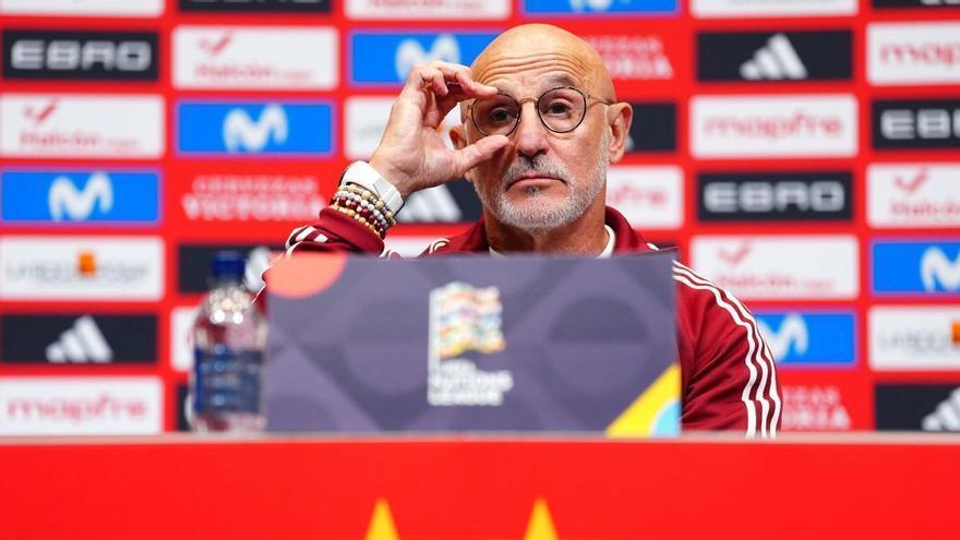 De la Fuente: "Jugar cuatro partidos en diez días no es lo más adecuado"