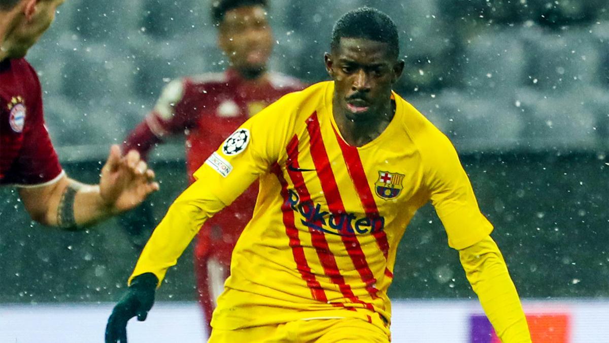 Dembélé, ante el Bayern