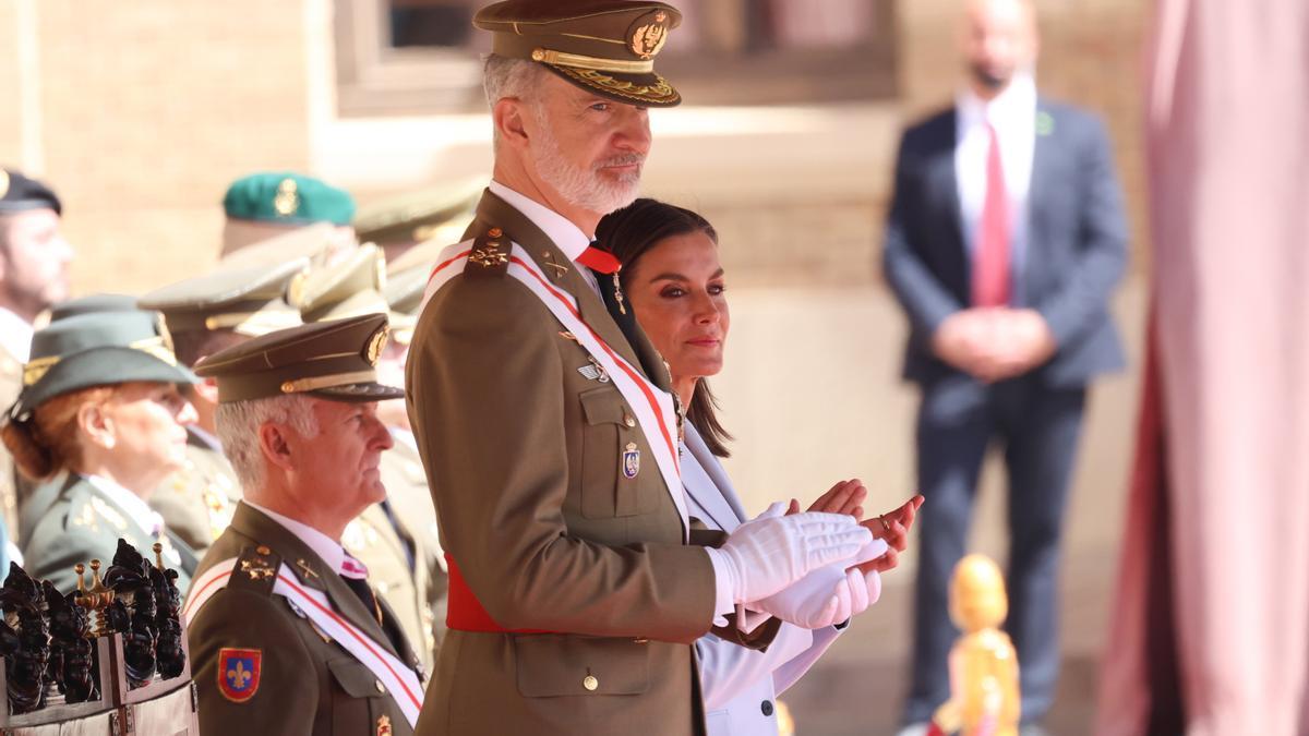 El Rey Felipe VI y la Reina Letizia.