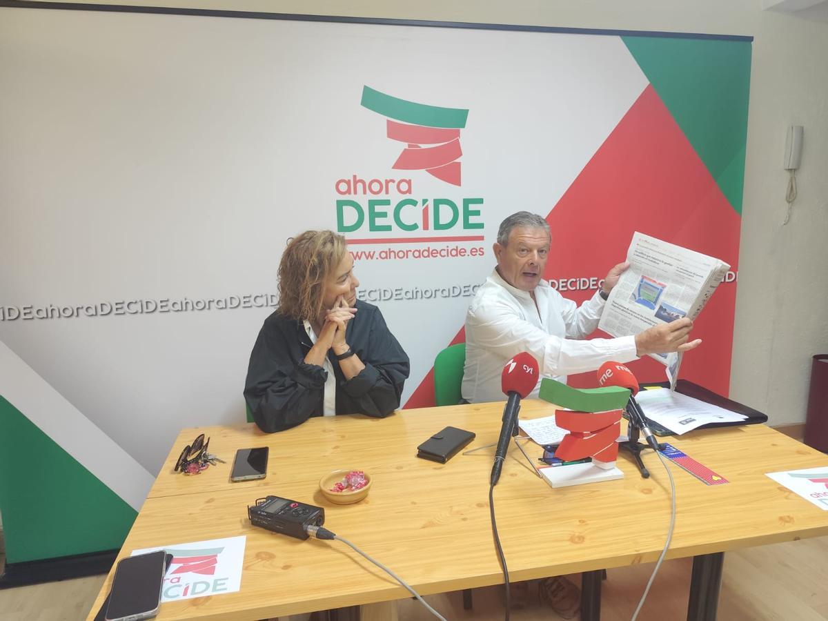 Rueda de prensa de Zamora Decide.