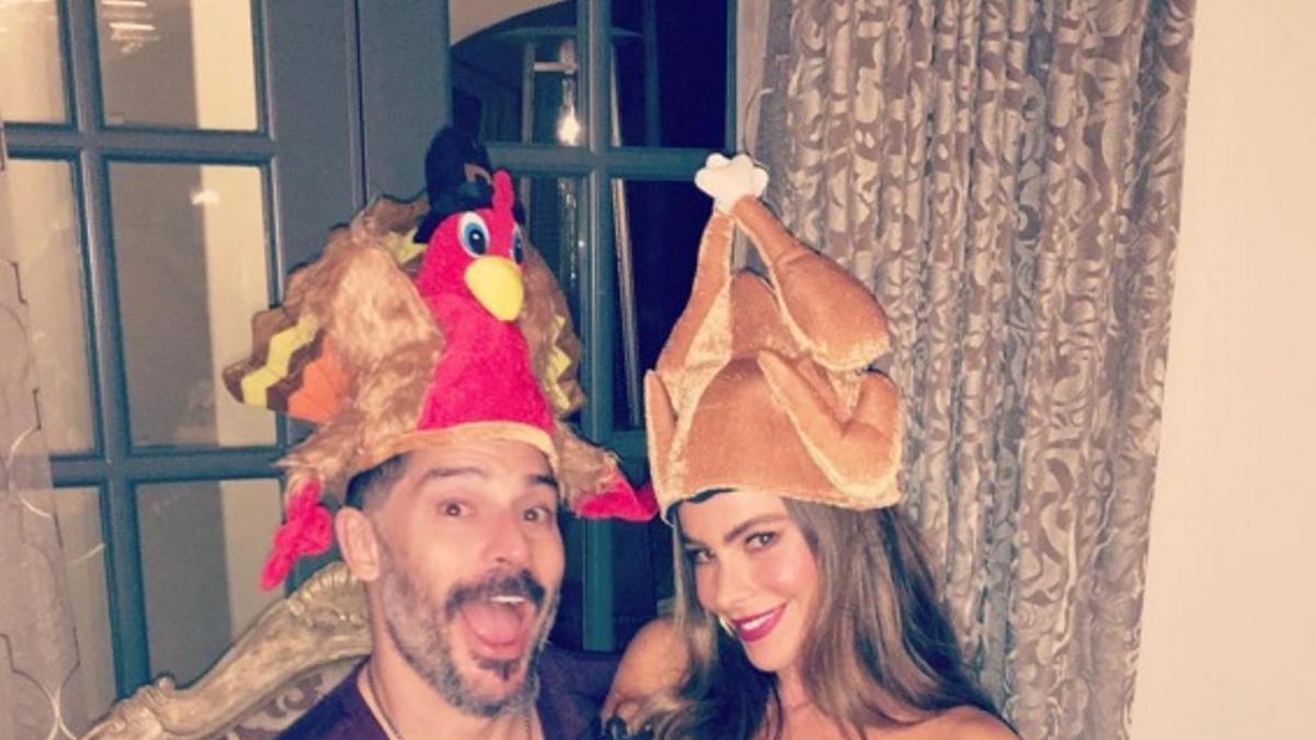 Sofía Vergara y Joe Manganiello celebran Acción de Gracias