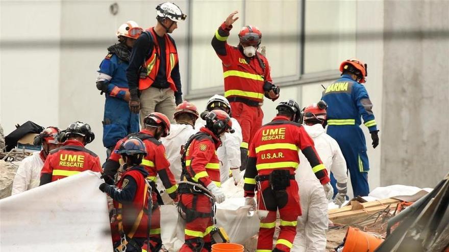 La UME recupera el cuerpo de otro español muerto en el terremoto de México