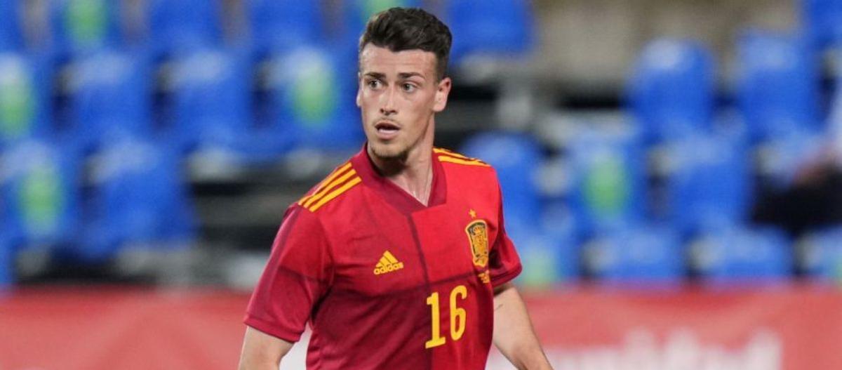 Antonio Blanco, con la selección española.
