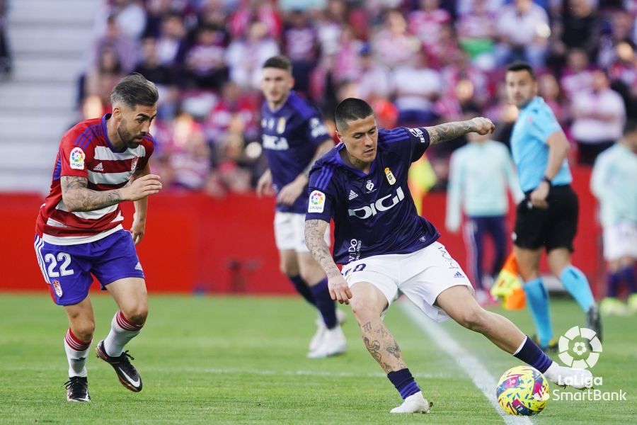 En imágenes: así fue la derrota del Real Oviedo en Granada