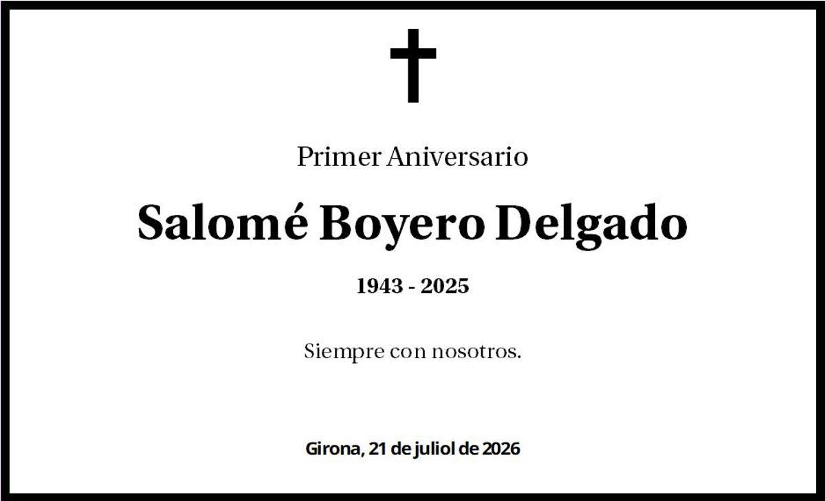 Salomé Boyero Delgado