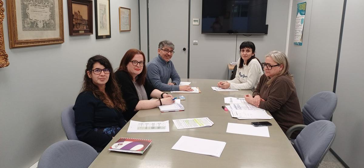 Reunión del jurado de los premios.