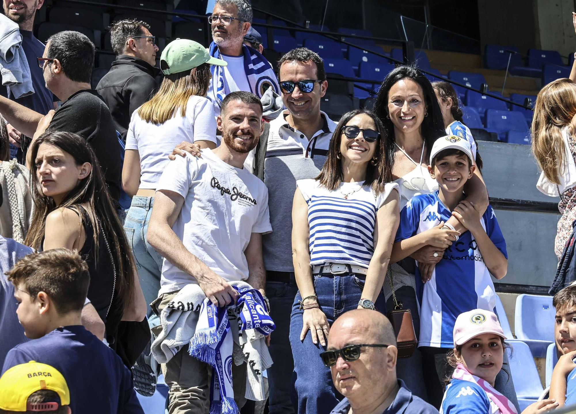 Las imágenes del Hércules CF- Peña Deportiva (5-1)