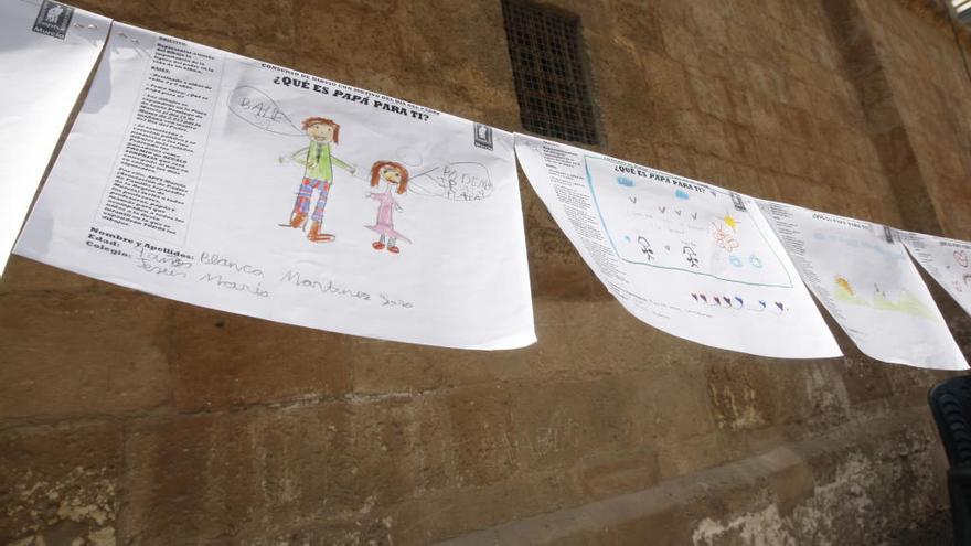 Dibujos por el Día del Padre de niños murcianos