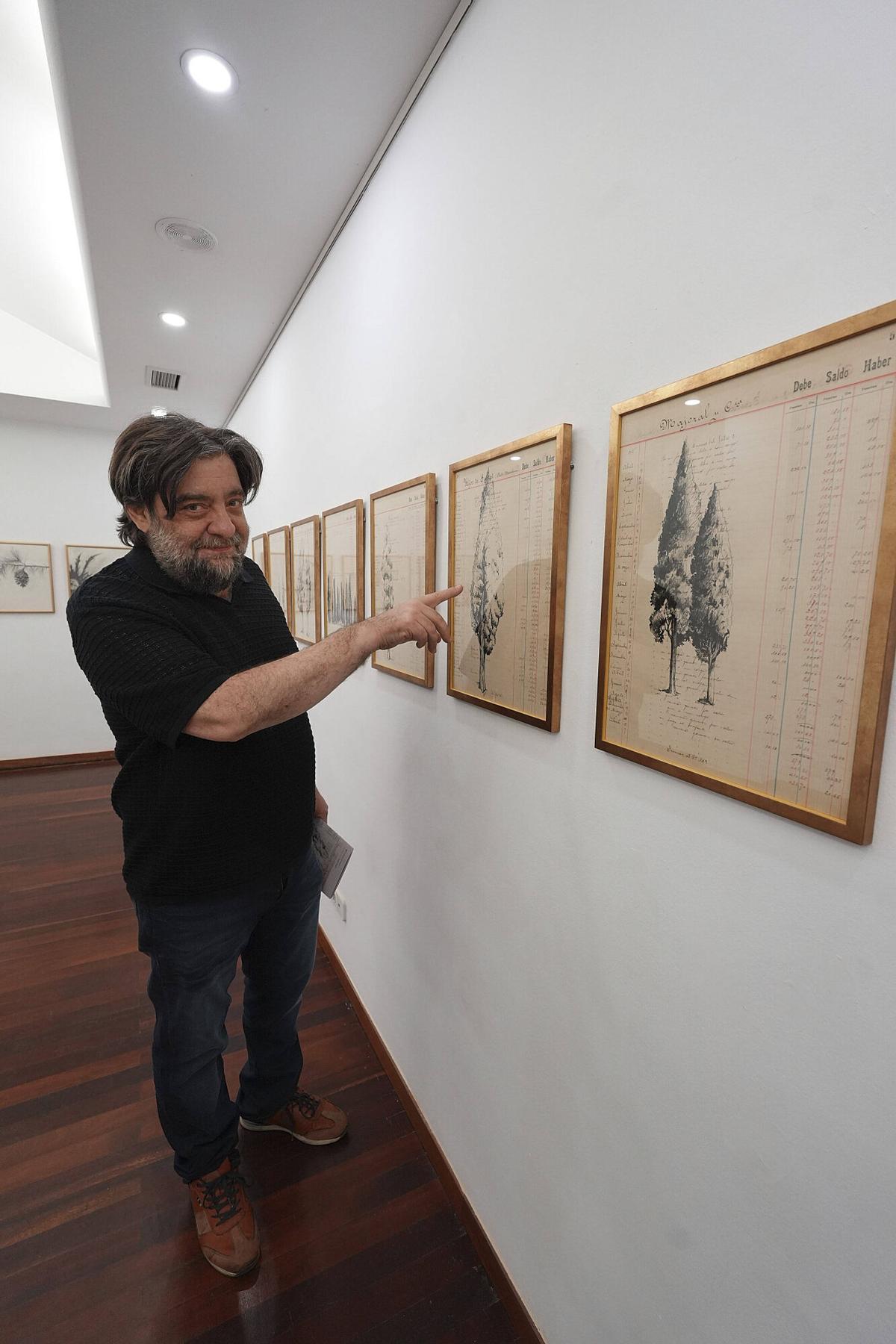 Les imatges de la presentació de l'exposició ed Manel Bayo i Evdokim Perevalsky, a la Fundació Valvi