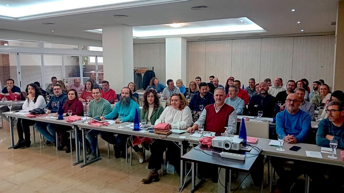 Asistentes a las jornadas regionales de UGT en Córdoba sobre negociación colectiva y Sercla.