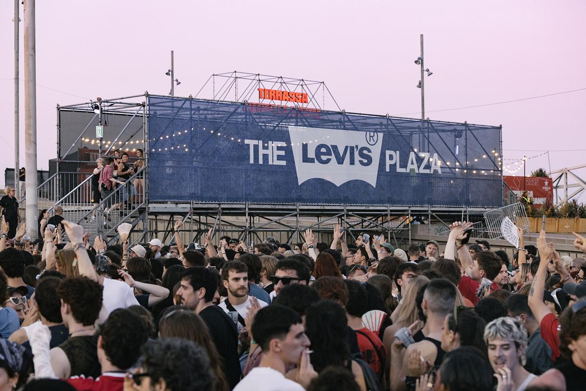 El espacio Levi's Plaza en el Primavera Sound
