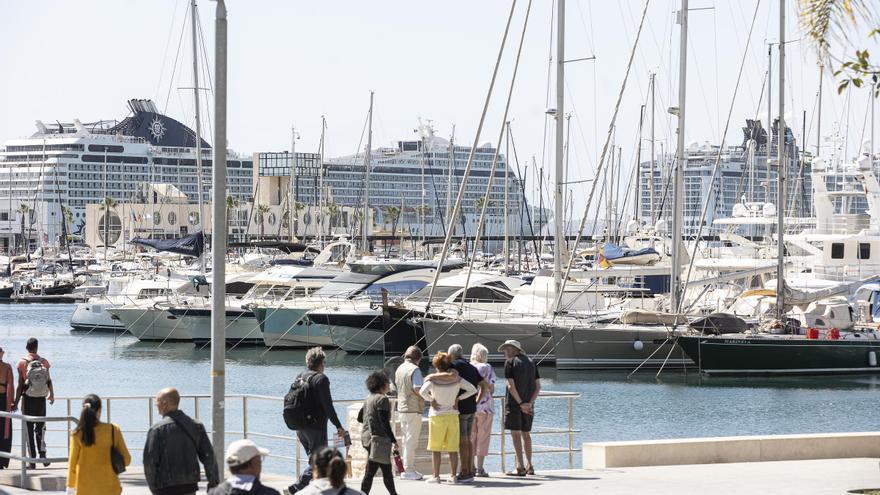 El puerto de Alicante capta cinco cruceros con 11.000 pasajeros en solo dos días