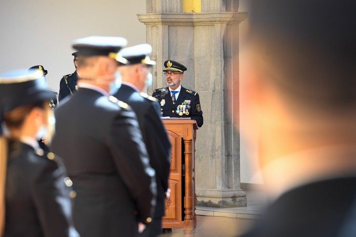 Jura del cargo de los nuevos inspectores de policía en Gran Canaria