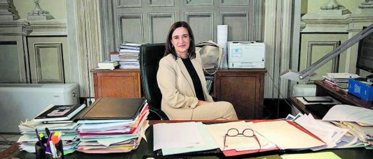 La presidenta del CJC, Margarita Soler, otro de los órganos que acaba de entrar en funciones. | F.BUSTAMANTE