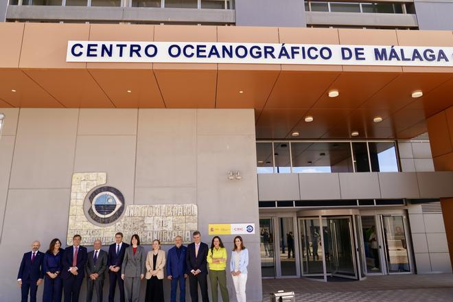 Inauguración de la nueva sede del Centro Oceanográfico de Málaga
