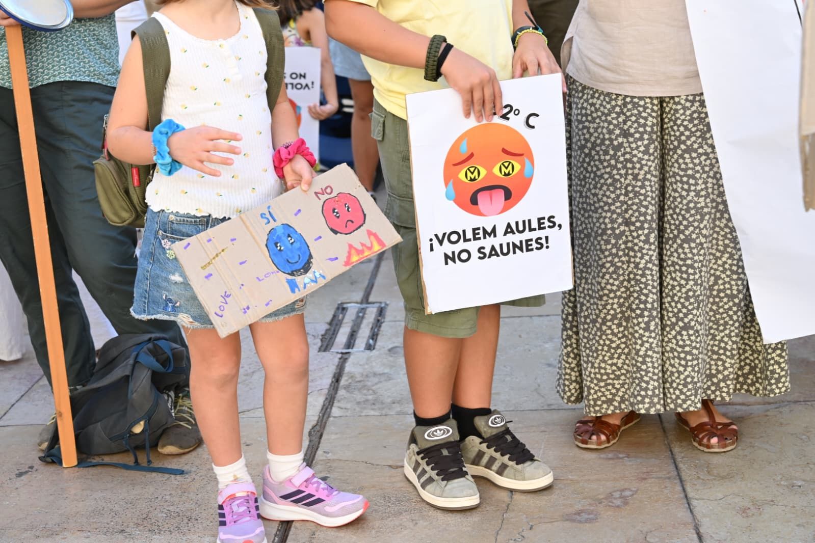 Continúan las protestas por el calor en las aulas de Alicante