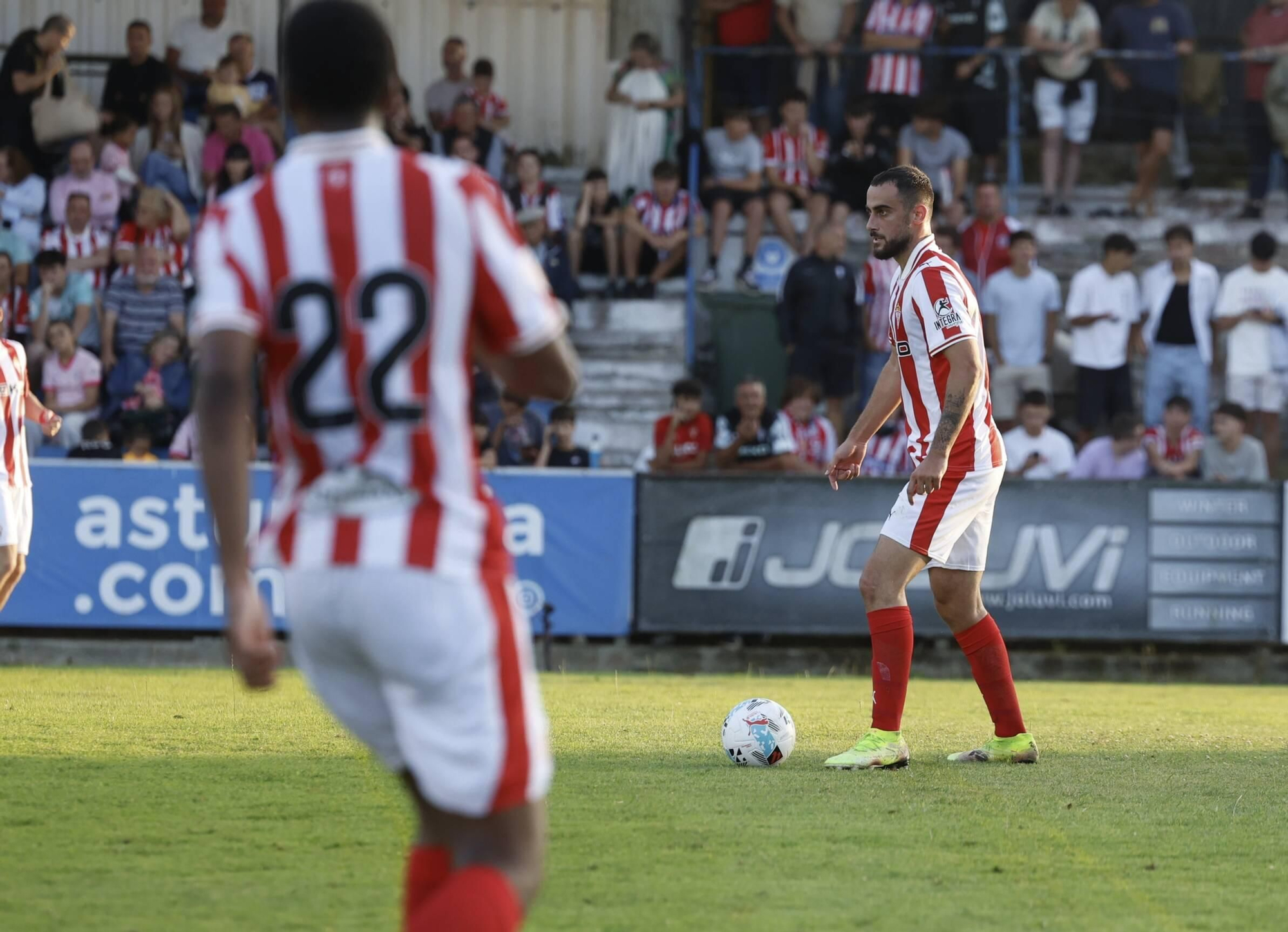 EN IMÁGENES: así fue el choque entre el Sporting y el Marino de Luanco
