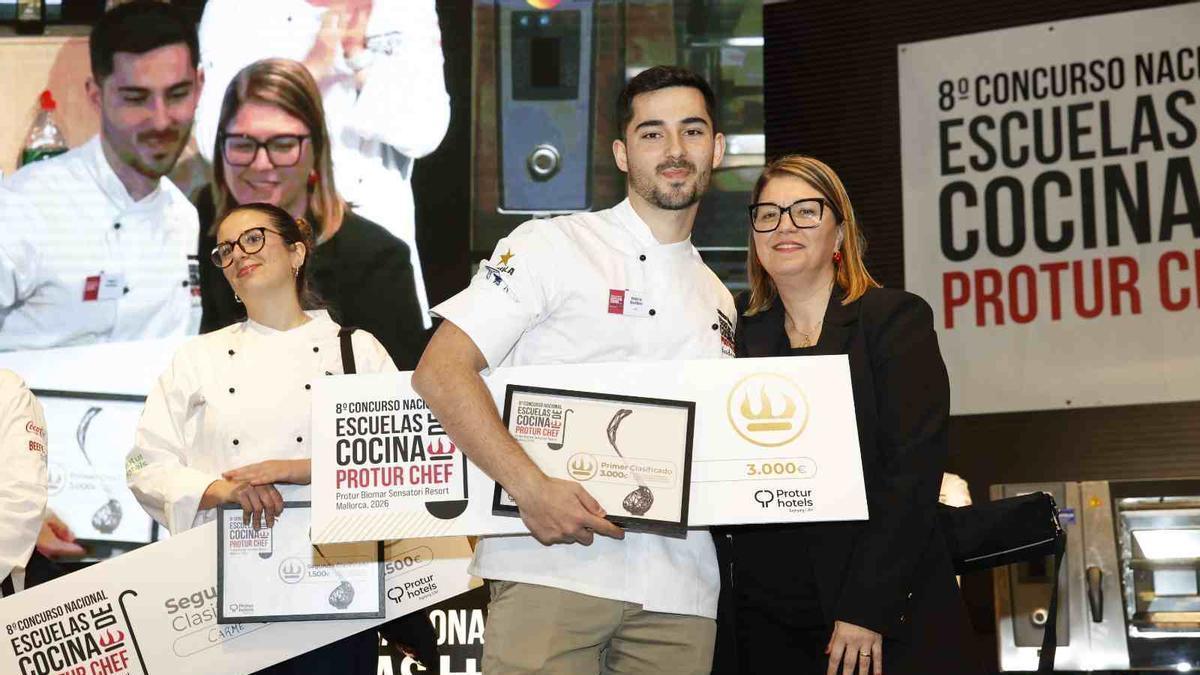 Pablo Boillos, del Basque Culinary Center, gana el concurso de cocina Protur Chef 2026