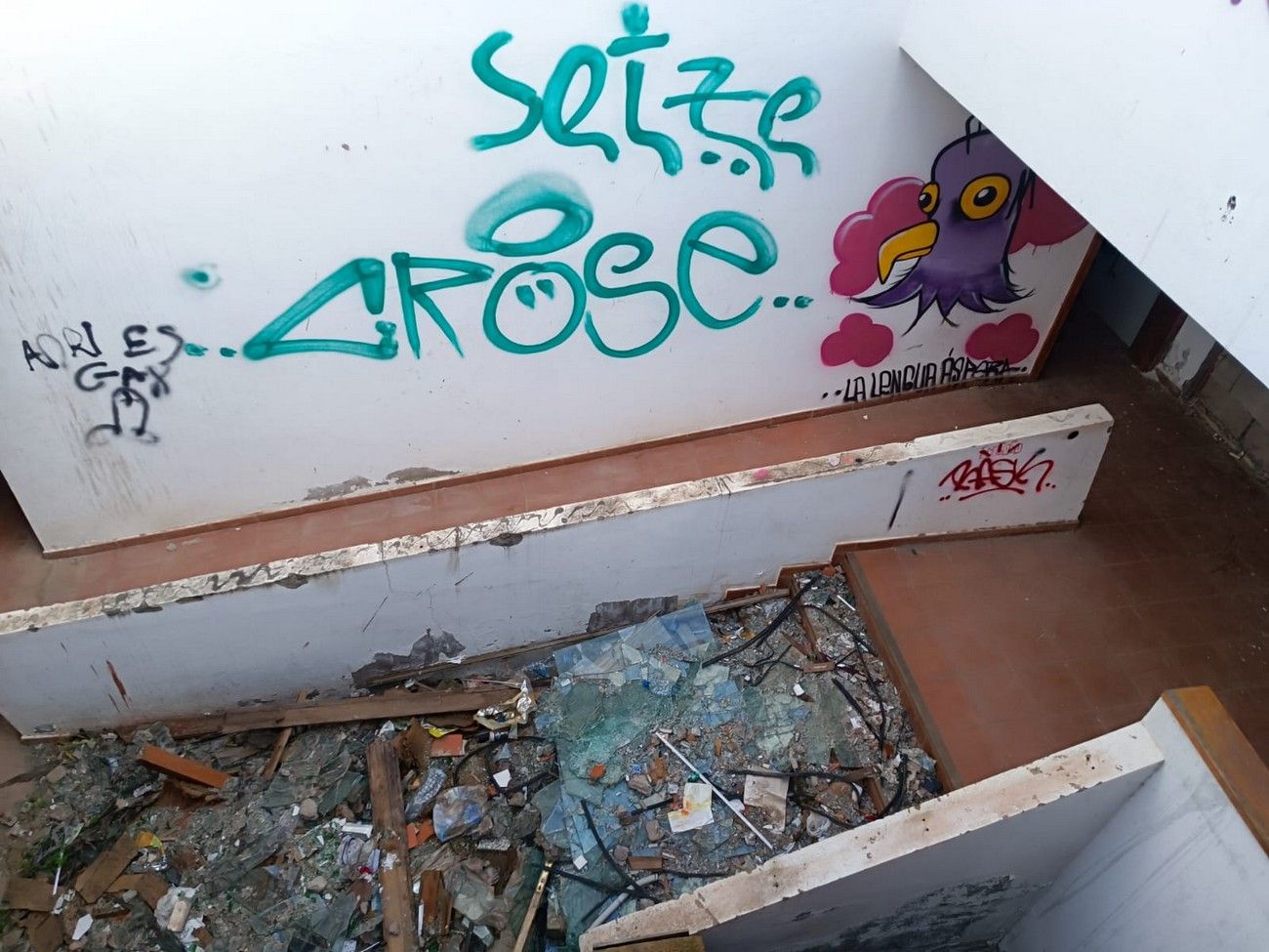 Abandono parador de Firgas