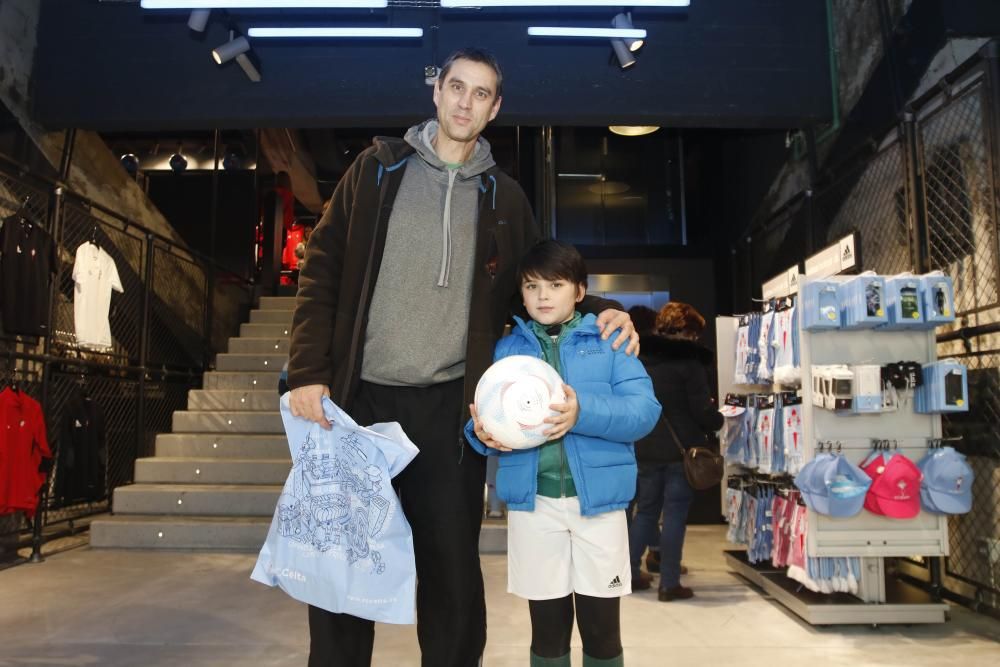 La apertura de la nueva tienda del Celta // Alba Villar