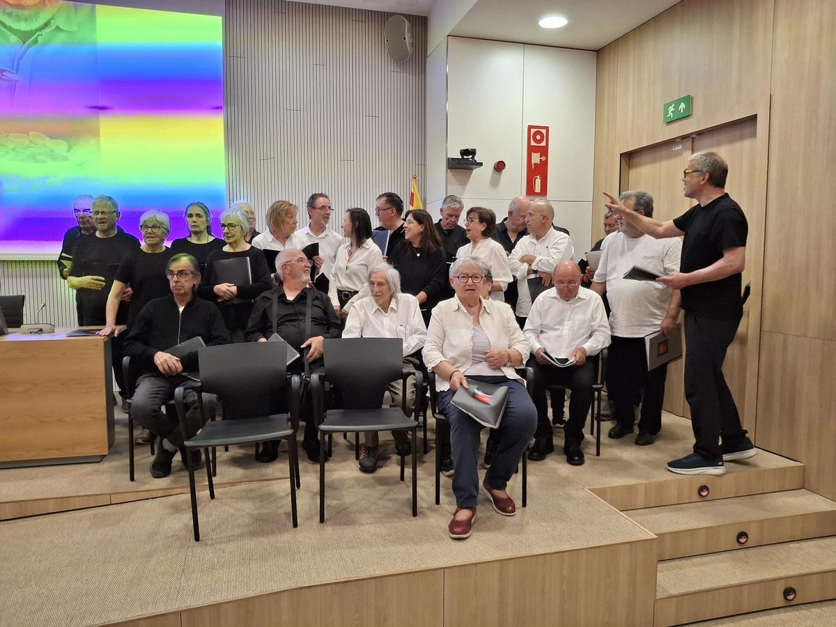 La coral Narinan està formada per persones que pateixen Parkinson i acompanyants