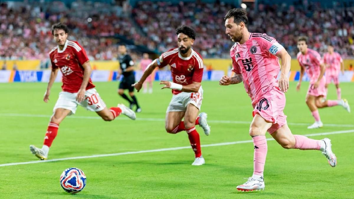 El Inter de Miami empató con el Al-Ahly en su debut del Mundial de Clubes