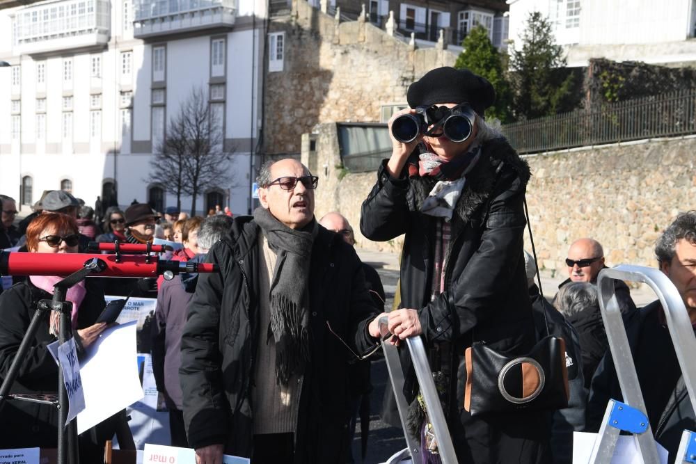 Manifestación por las obras en La Solana