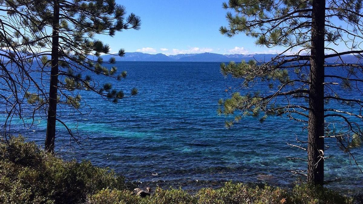 El lago Tahoe, en Estados Unidos.