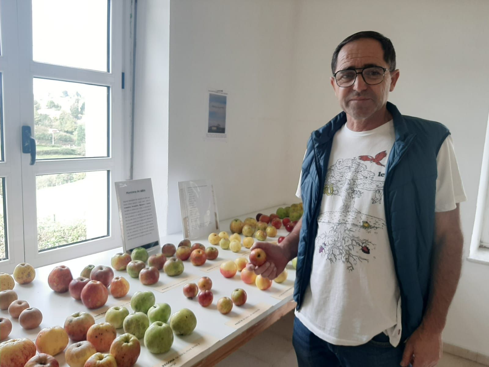 Muñó, capital de la manzana de Siero: así ha sido la exposición de variedades organizada por los vecinos