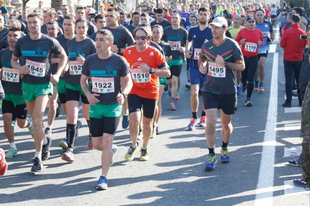 Media Maratón Murcia: Paso por Puente Reina Sofía