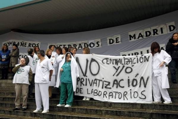 Fotogalería: Concentración contra la privatización de la sanidad