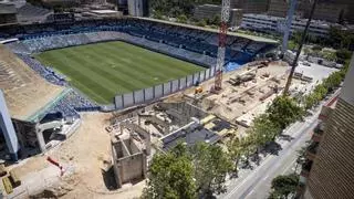 La Romareda se reconstruirá a partir de octubre con cinco obras simultáneas pero independientes