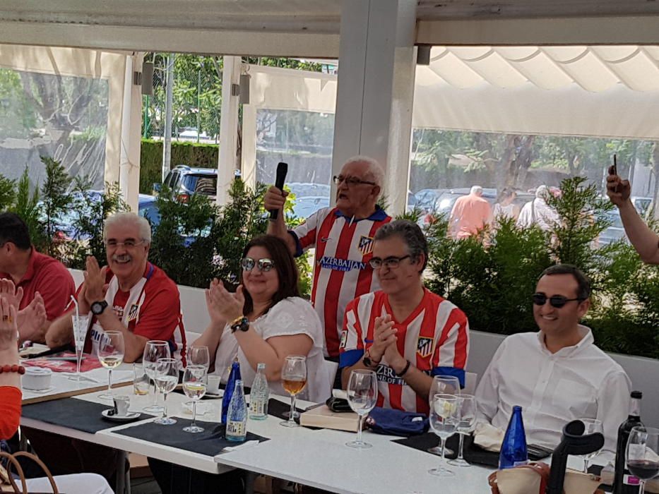 Encuentro de seguidores del Atleti en Alicante